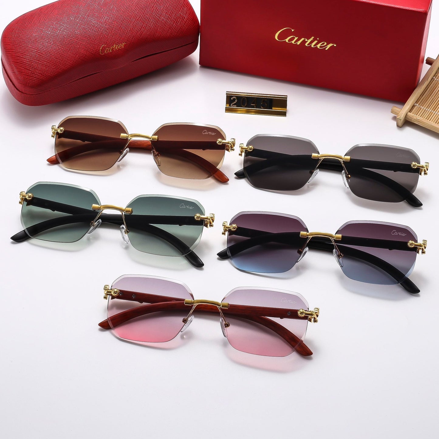 5 Colors Fashion Sunglasses—2044