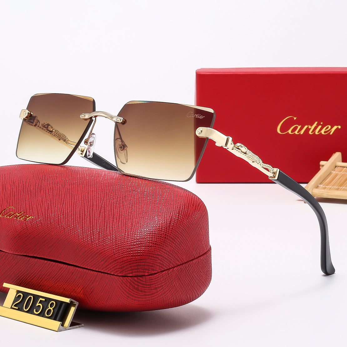 5 Colors Fashion Sunglasses—2058