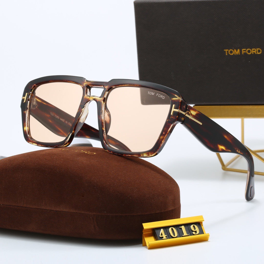 4 Colors Fashion Square-Framed Sunglasses—4019