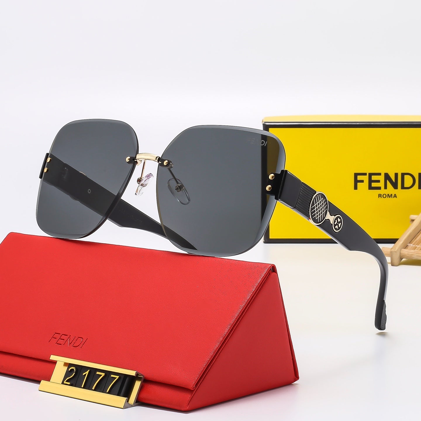 5 Colors Fashion Sunglasses—2177