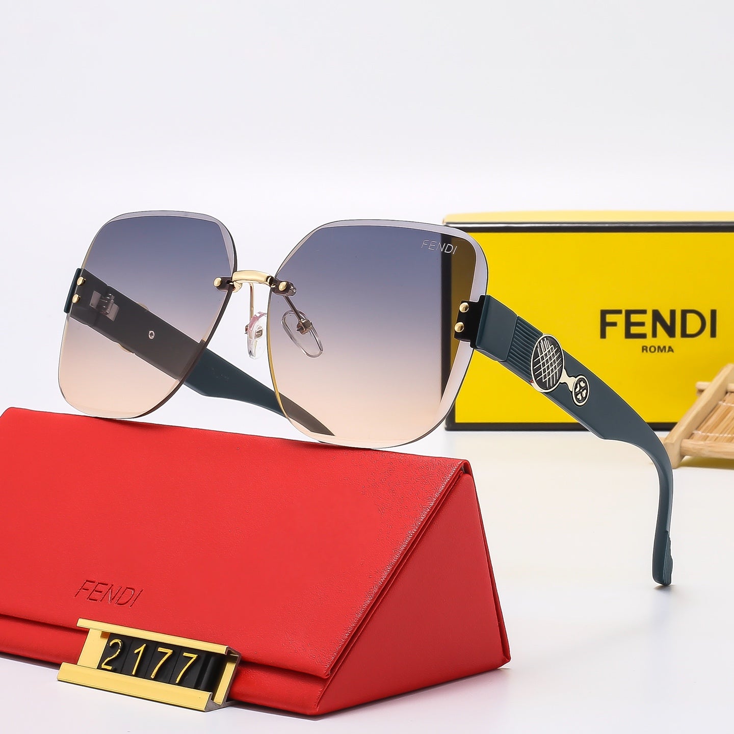 5 Colors Fashion Sunglasses—2177