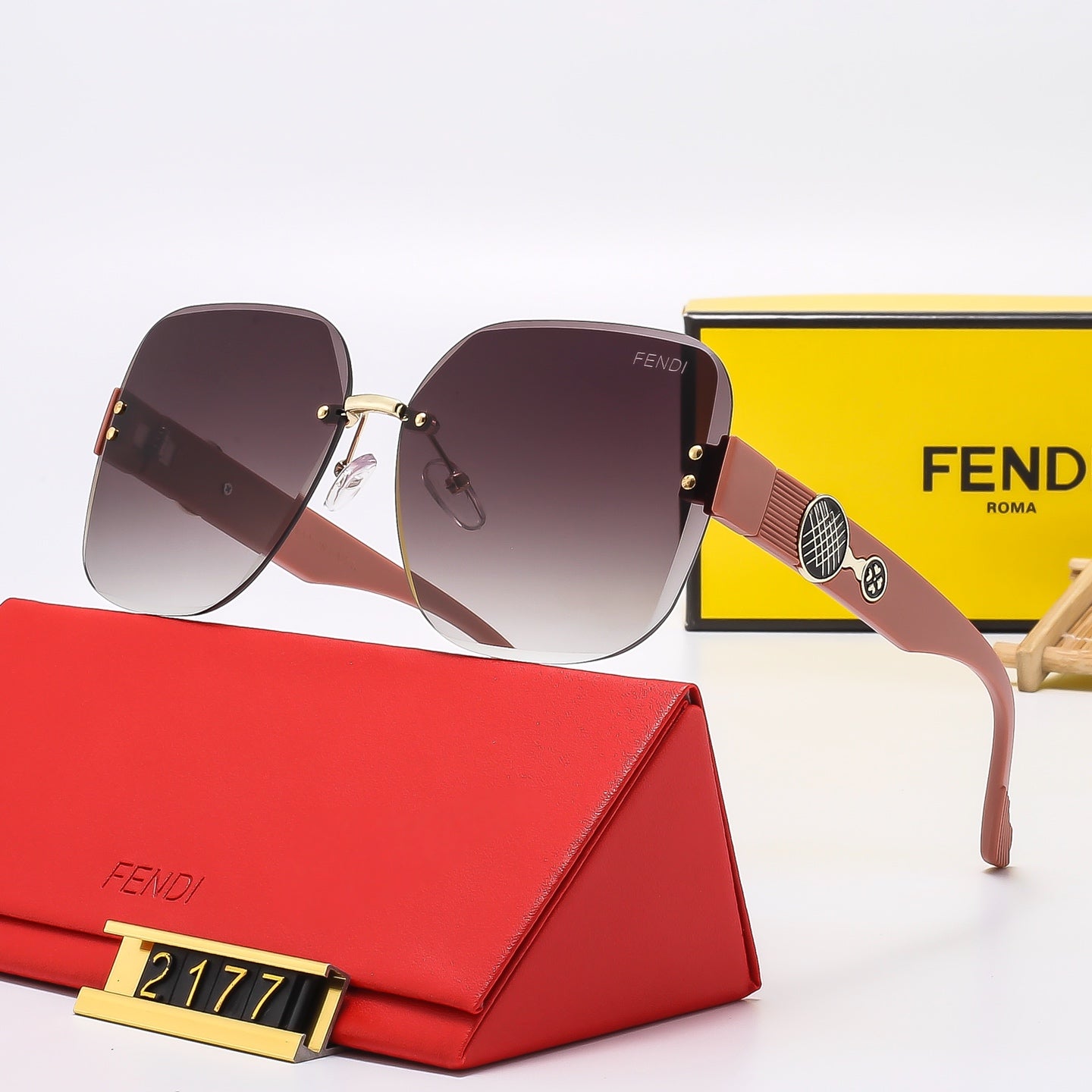 5 Colors Fashion Sunglasses—2177