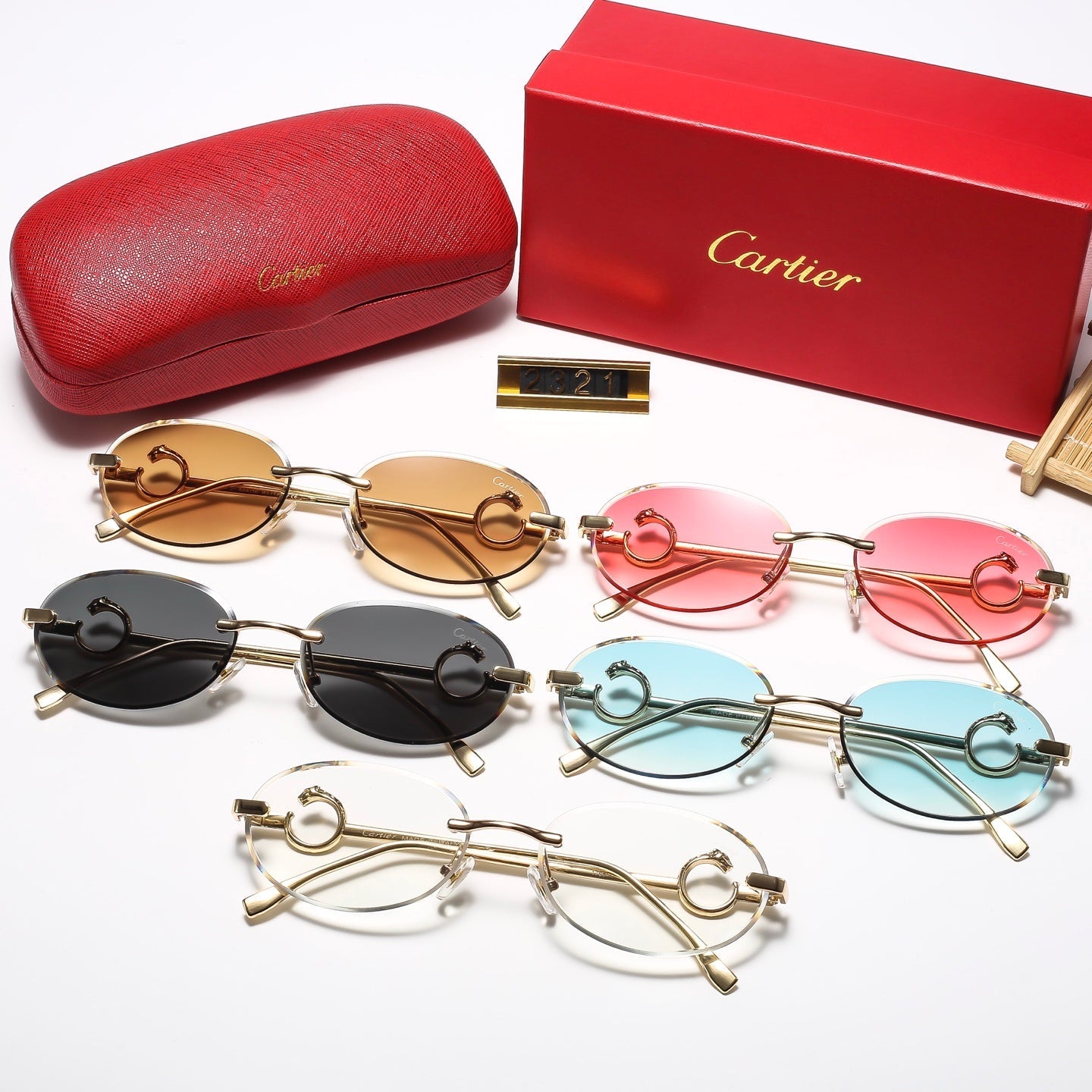 5 Colors Fashion Sunglasses—2321