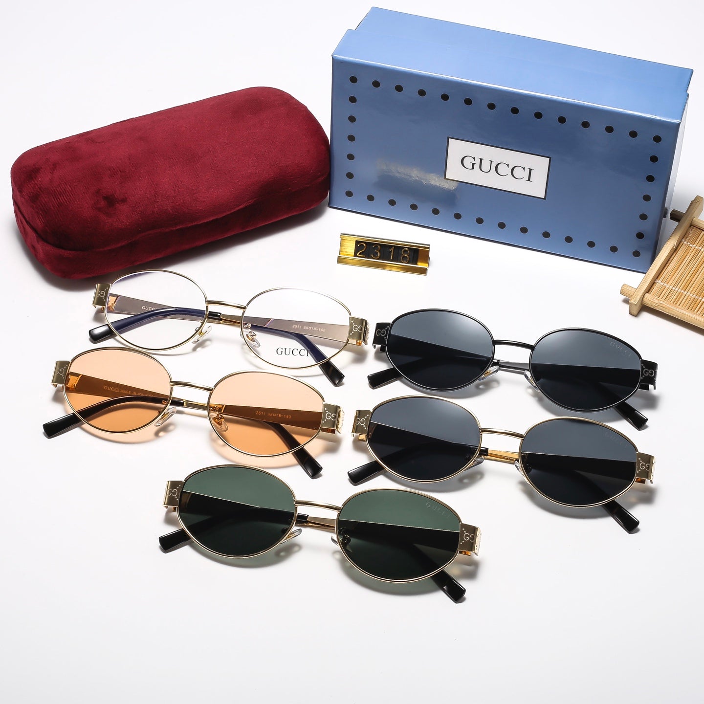 5 Colors Fashion Sunglasses—2318