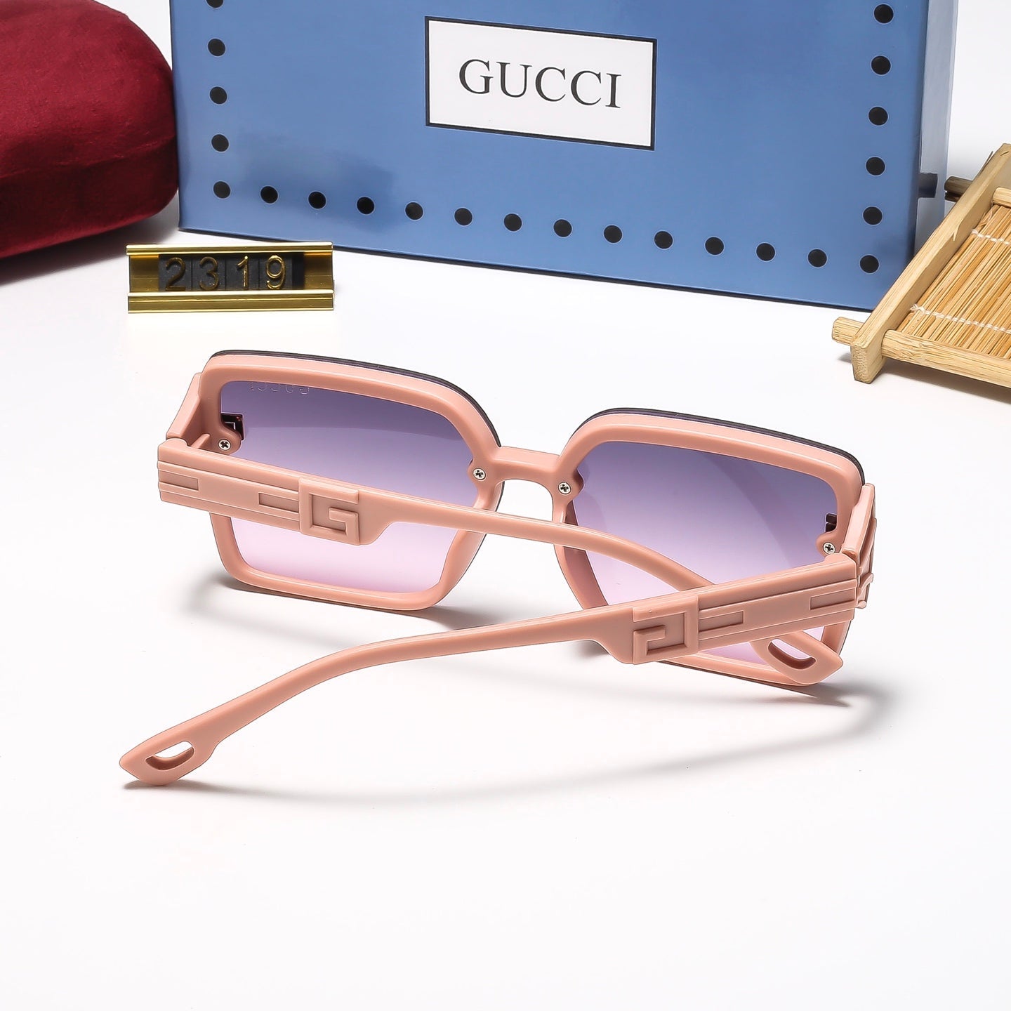 6 Colors Fashion Square-framed Sunglasses—2319