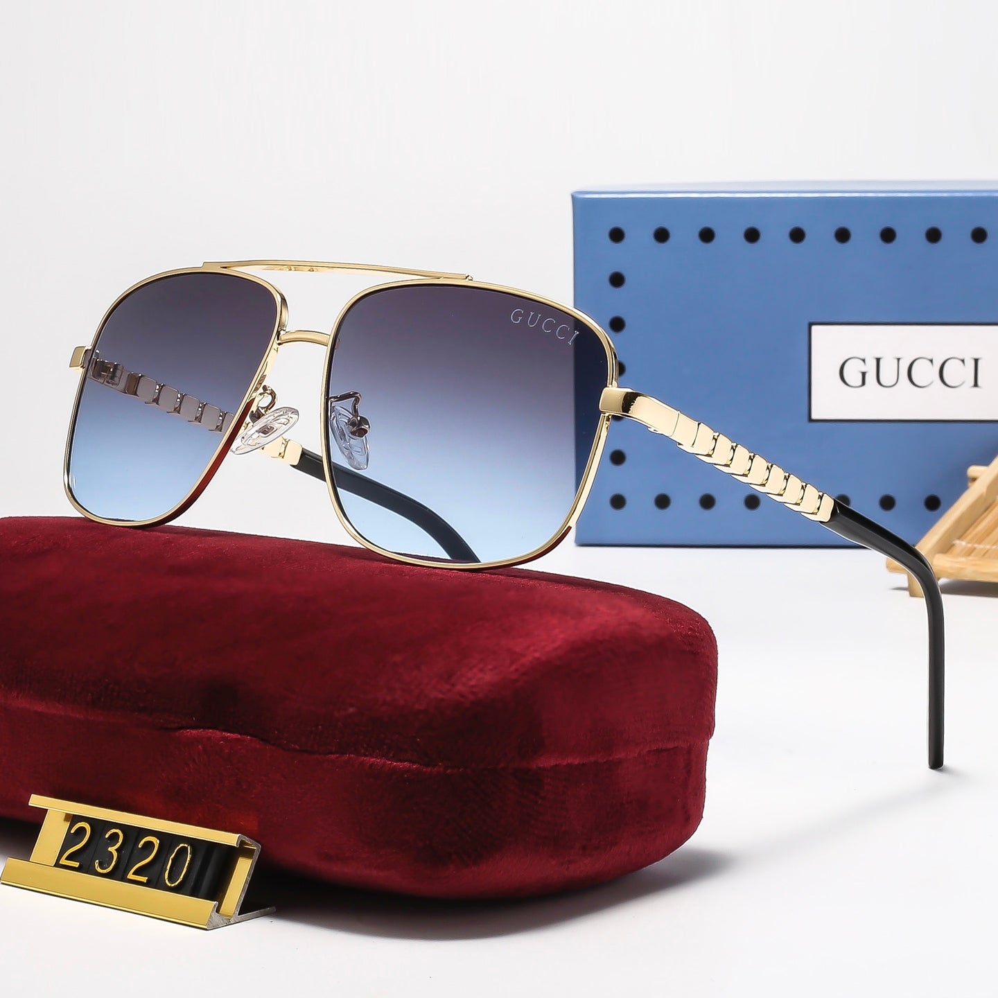 6 Colors Fashion Round-framed Sunglasses—2320