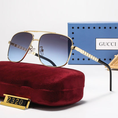 6 Colors Fashion Round-framed Sunglasses—2320