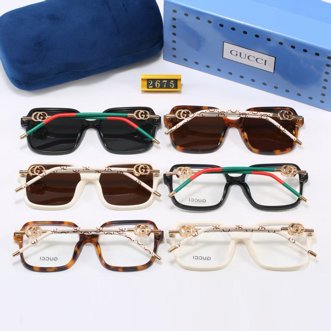 6 Colors Fashion Sunglasses—2675