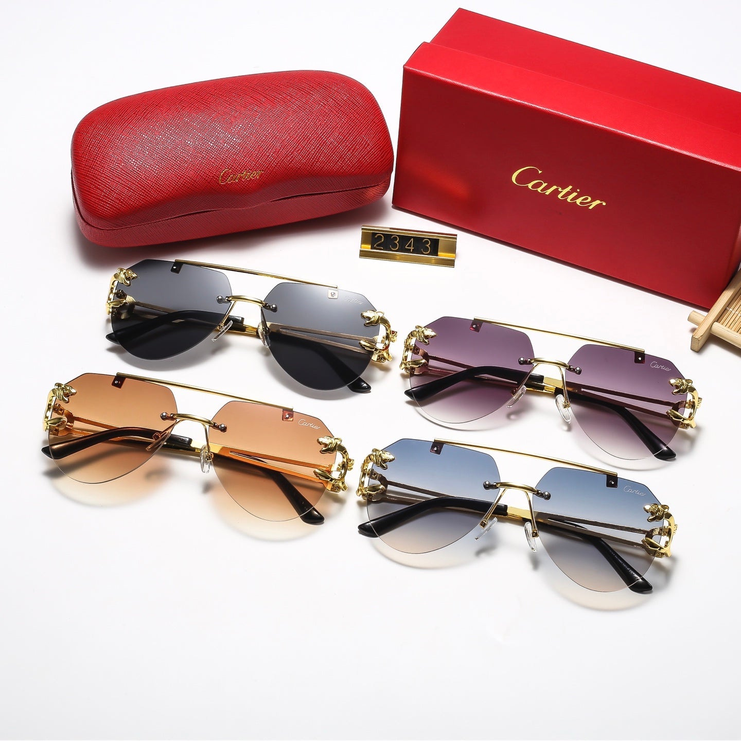 4 Colors Fashion Sunglasses—2343