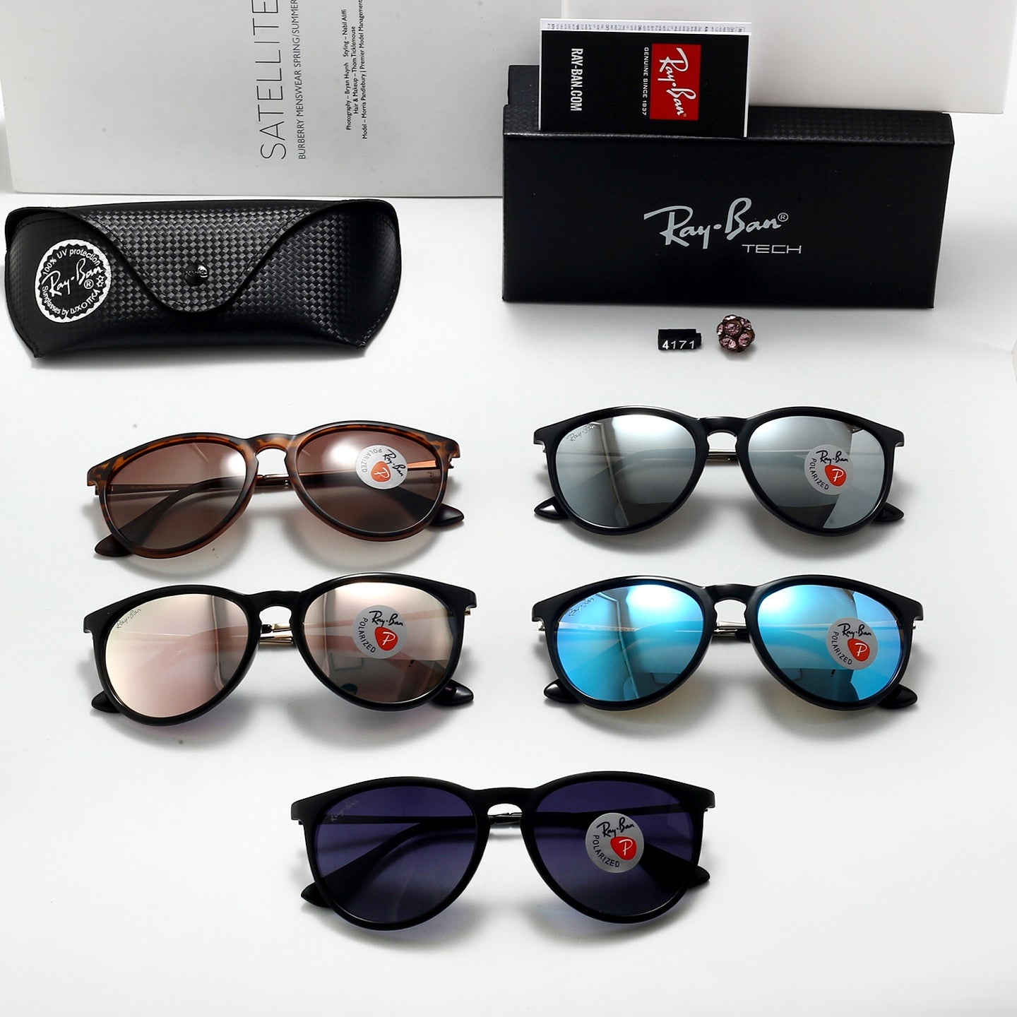 5 Colors Fashion Sunglasses—4171