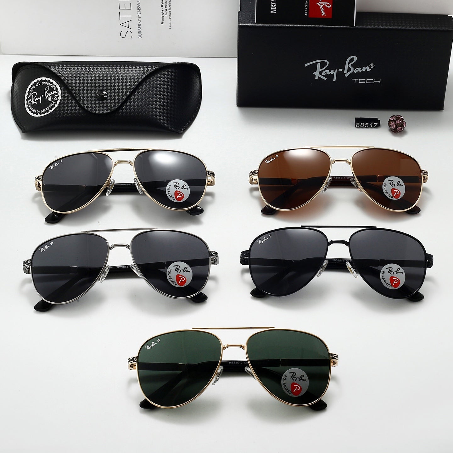 5 Colors Fashion Sunglasses—88517