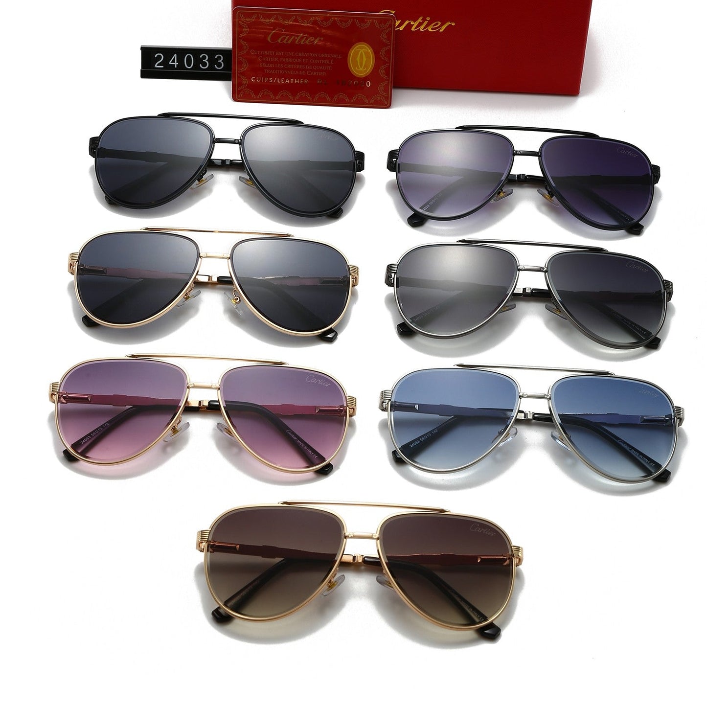 7 Colors Fashion Sunglasses—24033