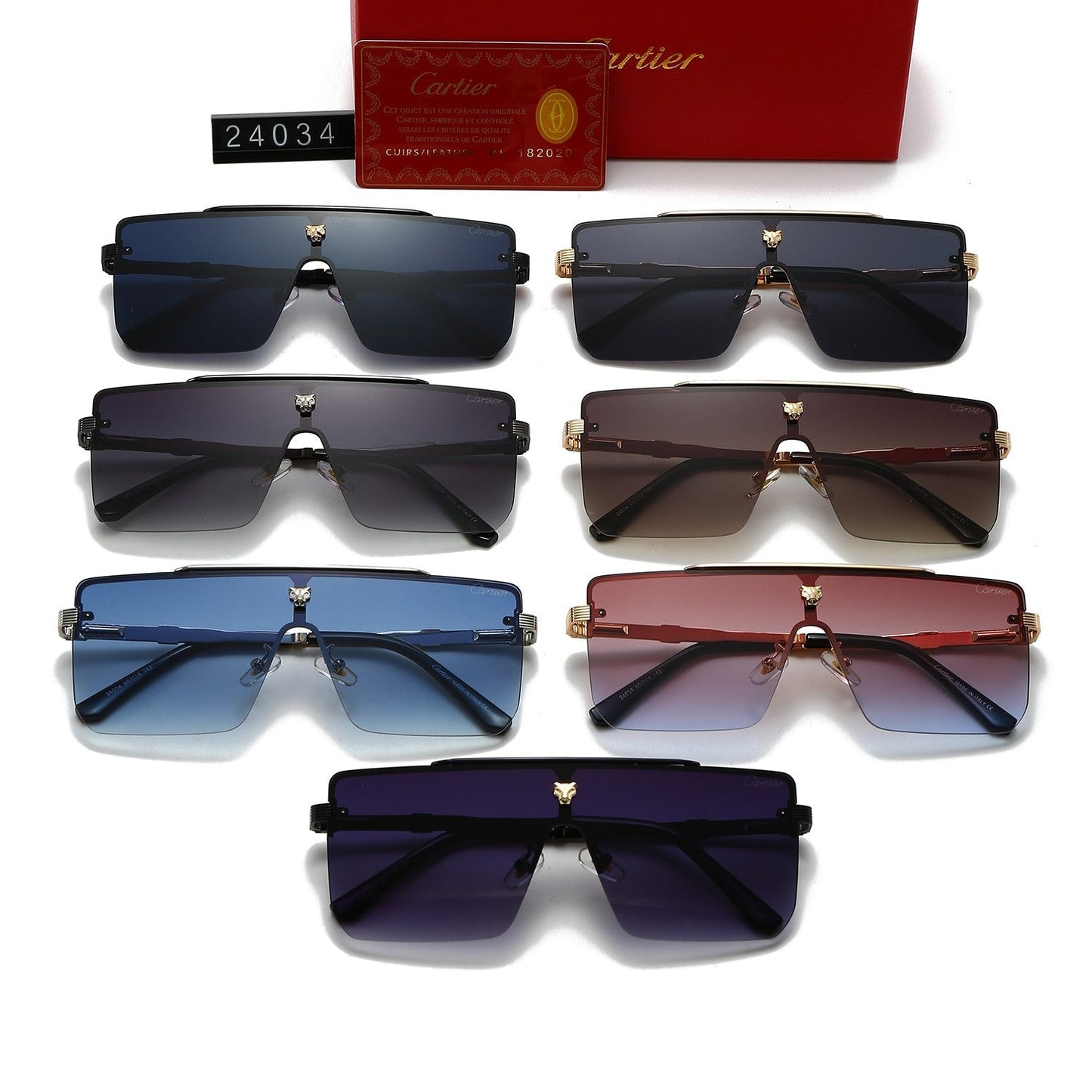 7 Colors Fashion Sunglasses—24034