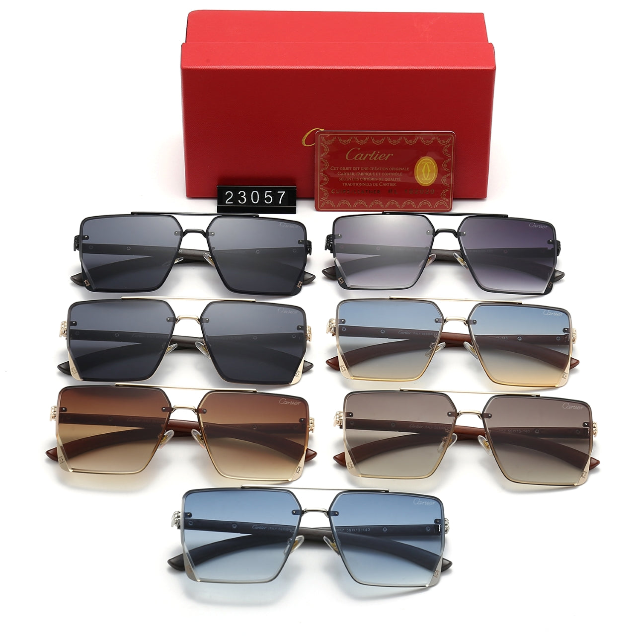 7 Colors Fashion Sunglasses—23057